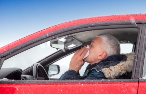 La rhinite allergique augmente le risque d’accidents de la route!